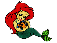 Mermaid Free Embroidery Design #714