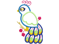 wonderful bird Free Embroidery Design #811