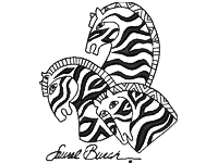 Zebra Free Embroidery Design #812