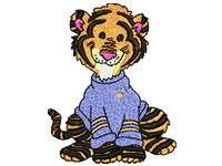 Cute tiger Free Embroidery Design #903