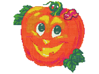 Halloween Pumpkin Free Embroidery Design #1031