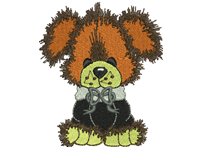 Tidy dog Free Embroidery Design #1179