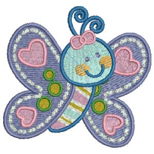 BEAUTIFUL MOTH FREE EMBROIDERY DESIGN 1331