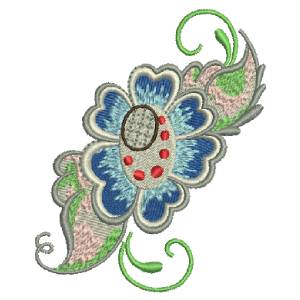 EYE FLOWER FREE EMBROIDERY DESIGN 1362