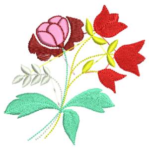 WONDERFUL ROSES FREE EMBROIDERY DESIGN 1391