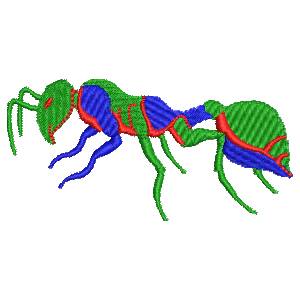 ANT FREE EMBROIDERY DESIGN 1372