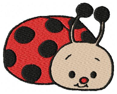 Baby Bug Free Embroidery Design