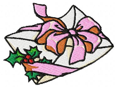  Christmas Letter Free Embroidery Design