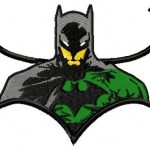 Batman Winds Free Embroidery Design