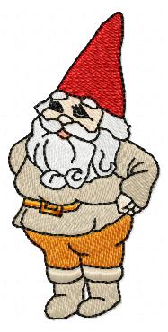 Christmas Gnome Noel Free Embroidery Design