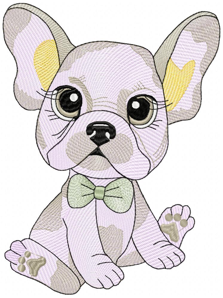 Dog Perri Free Embroidery Design