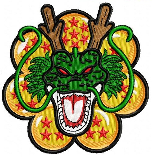 Dragonballz Free Embroidery Design