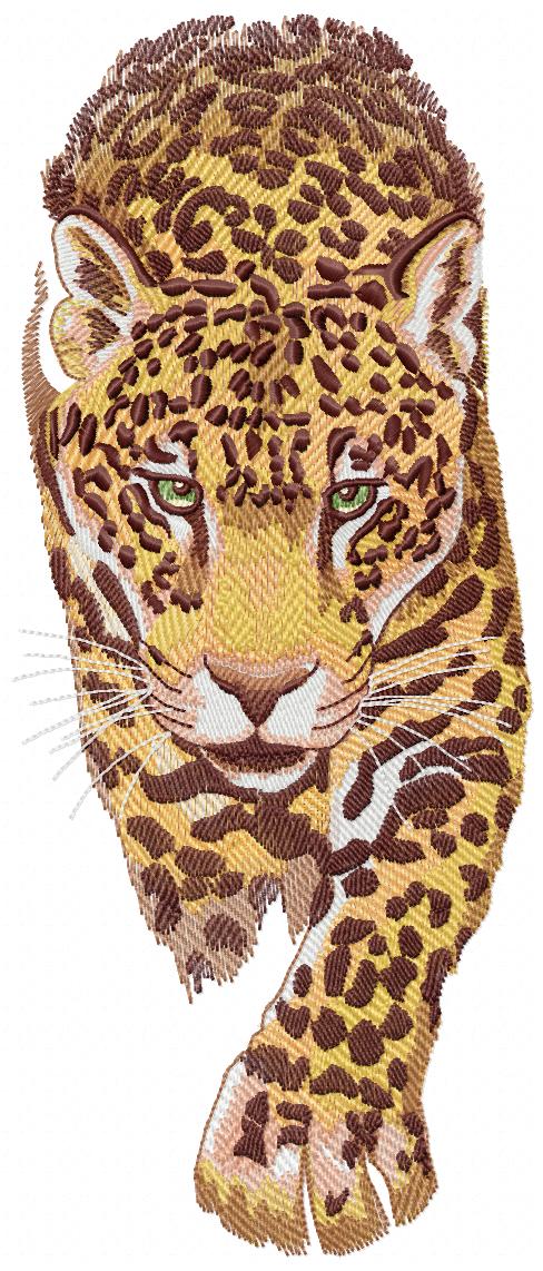 King Jaguar Free Embroidery Design