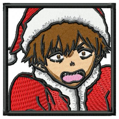 Anime Santa Denji Free Embroidery Design