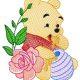 Honey Bear Free Embroidery Design