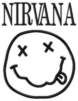 Nirvana Free Embroidery Design