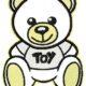 Mishka Bear Free Embroidery Design