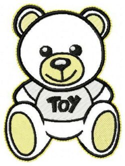 Mishka Bear Free Embroidery Design