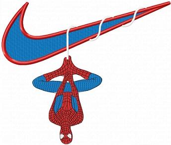 Swoosh X Spiderman Embroidery Design - embwin - machine embroidery designs