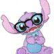Stitch With Glasses Free Embroidery Design