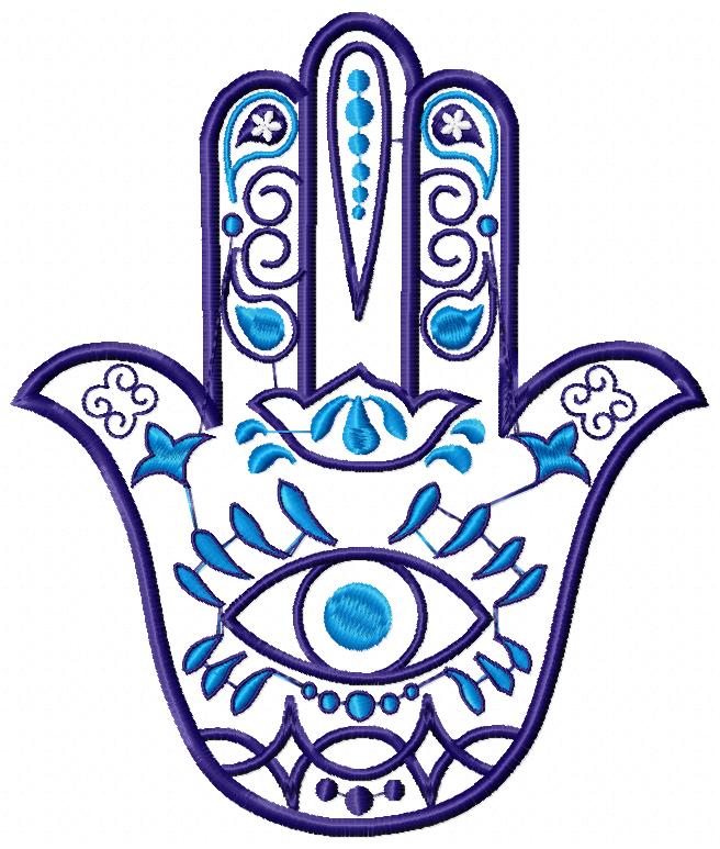 Hand Eye Free Embroidery Design