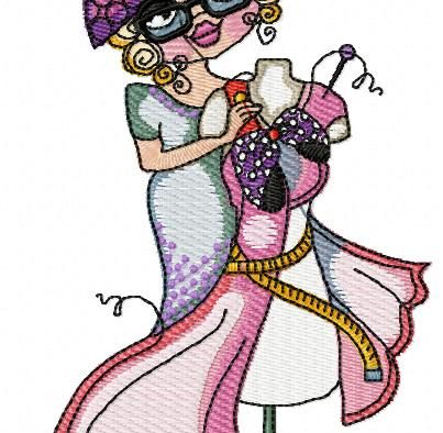 Crafty Divas Free Embroidery Design