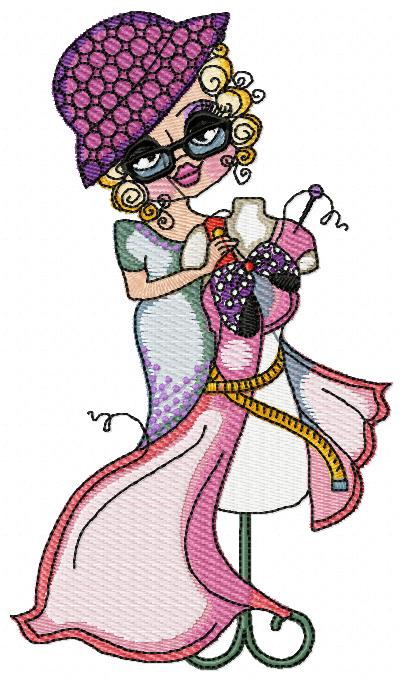 Crafty Divas Free Embroidery Design