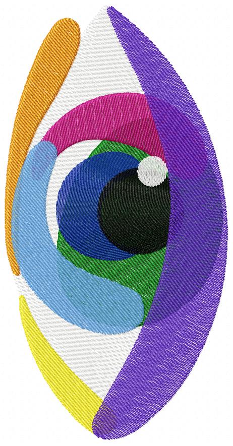 Eye Colors Free Embroidery Design