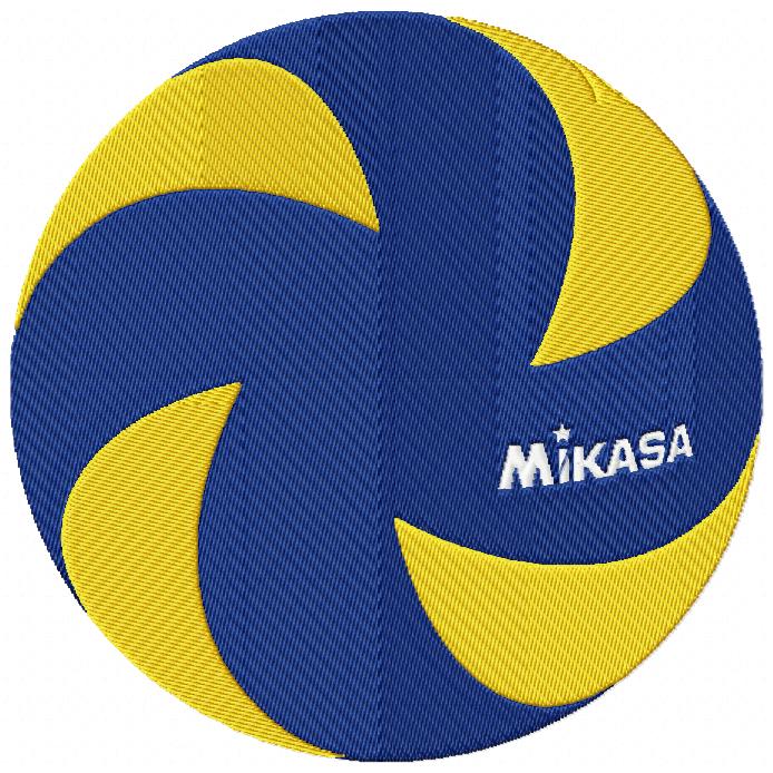 Mikasa Voleyball Free Embroidery Design