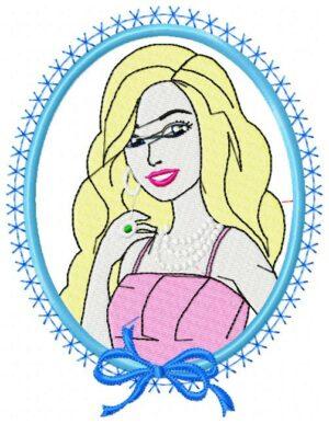 Barbie Cm Pes Free Embroidery Design