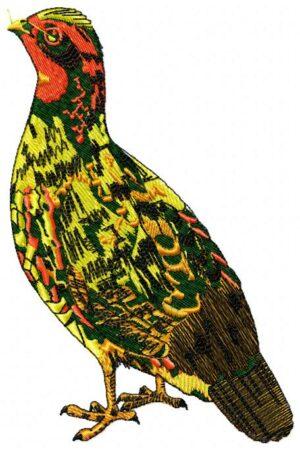 Bird Free Embroidery Design