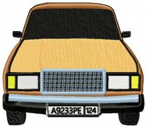 Classic Car Free Embroidery Design