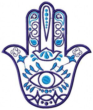 Hand Eye Free Embroidery Design