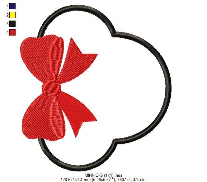 Minnie G Free Embroidery Design