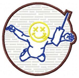 Nirvana Free Embroidery Design