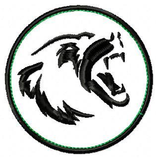 Bear Coin Free Embroidery Design