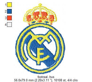 Footreal Free Embroidery Design