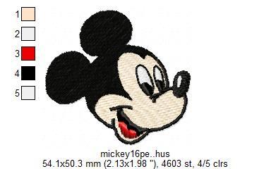 Mickey Pe Free Embroidery Design