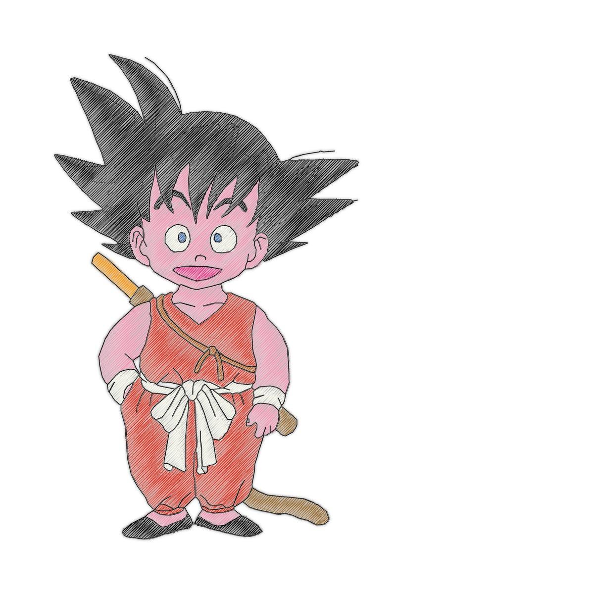 Young Gogu Free free machine embroidery design — 2.81×4.49 in — 12,932 stitches — 9 colors — DST, EXP, JEF, PEC, PES