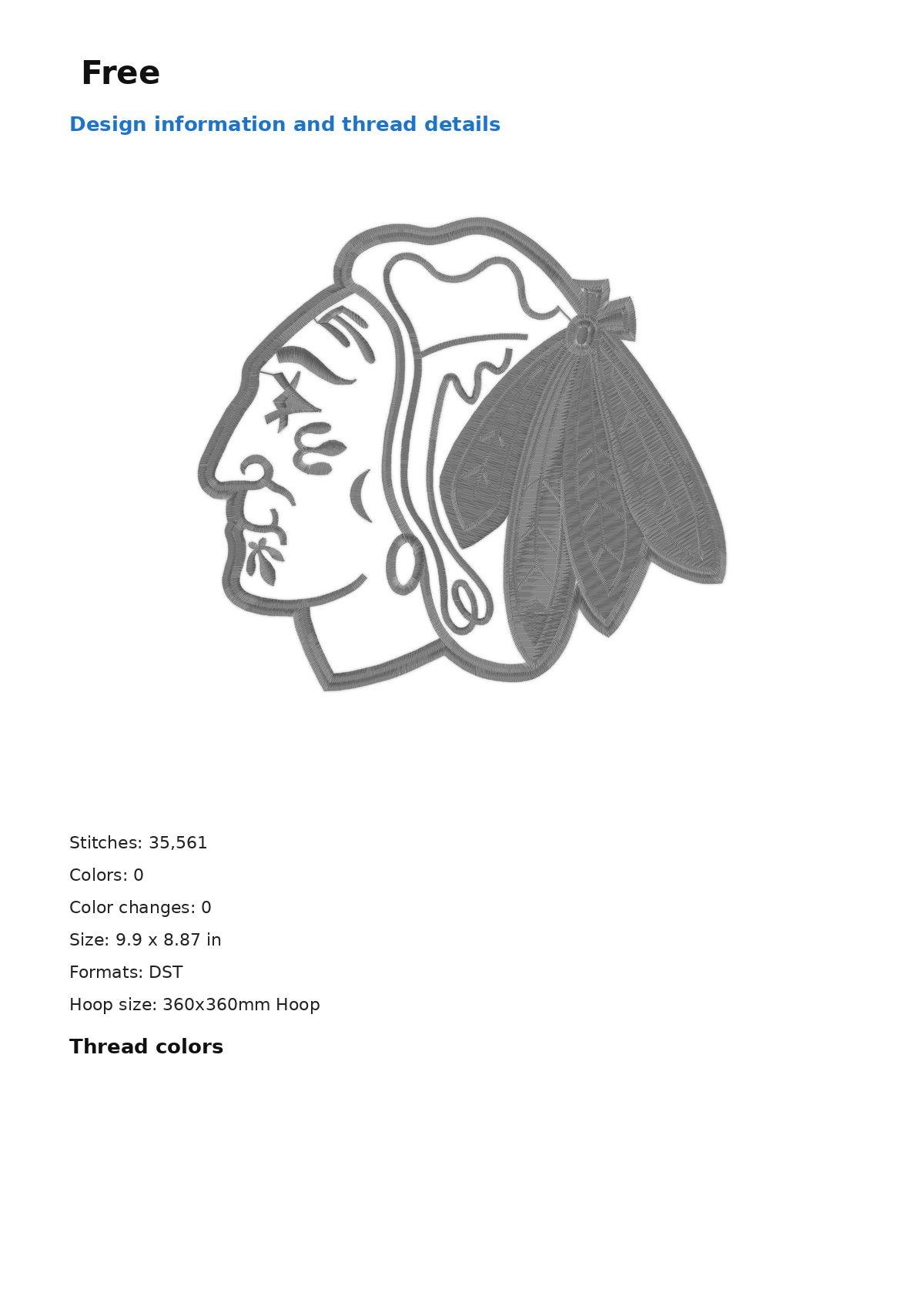 Free free machine embroidery design — 9.9×8.87 in — 35,561 stitches — 0 colors — DST, EXP, JEF, PEC, PES