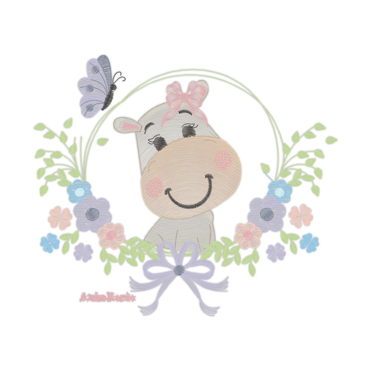Free free machine embroidery design — 4.65×3.99 in — 13,971 stitches — 17 colors — DST, EXP, JEF, PEC, PES