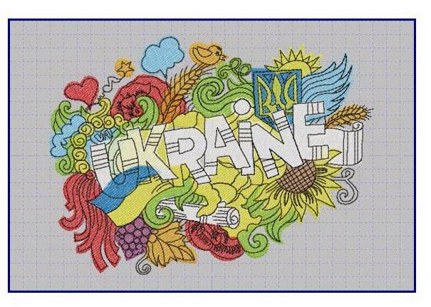 1 2 Free free machine embroidery design — 9.47×6.98 in — 39,876 stitches — 10 colors — DST, EXP, JEF, PEC, PES