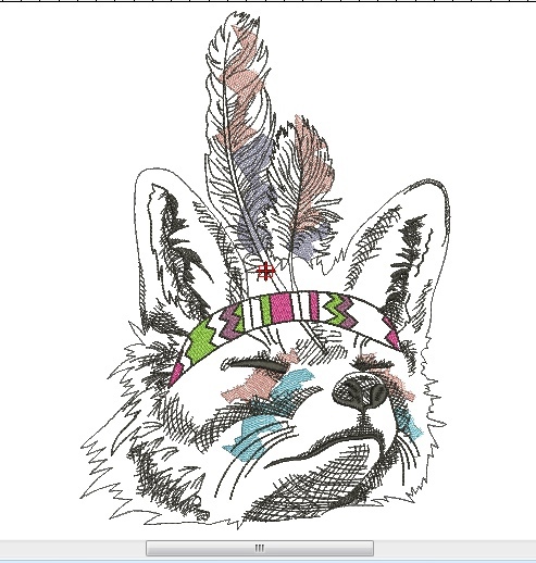 Neizvestno Free free machine embroidery design — 7.76×10.86 in — 29,727 stitches — 8 colors — DST, EXP, JEF, PEC, PES