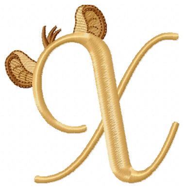 Cg X Embroidery Design 67X69Cm Free free machine embroidery design — 2.63×2.7 in — 3,179 stitches — 4 colors — DST, EXP, JEF, PES, XXX