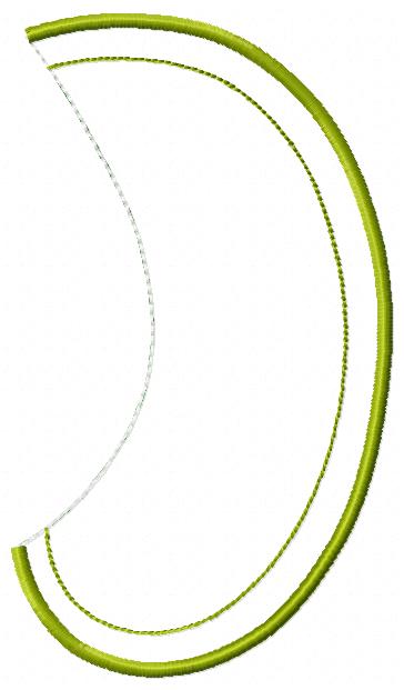 Collar Boy For Nome Bor Di Embroidery Digital Free free machine embroidery design — 3.63×6.31 in — 3,020 stitches — 3 colors — DST, EXP, JEF, PES, XXX
