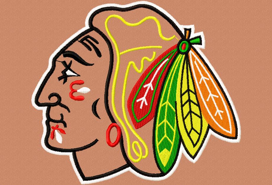 Real Red Indian free machine embroidery design — 9.9×8.87 in — 35,561 stitches — 0 colors — DST, EXP, JEF, PEC, PES