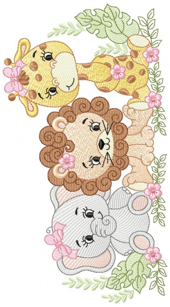 S Girl 16X Free free machine embroidery design — 5.57×10.2 in — 38,931 stitches — 14 colors — DST, EXP, JEF, PES, XXX