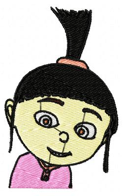 Agnes+ Multi-Size free machine embroidery design — 3.89×6.29 in — 28,223 stitches — 8 colors — PES