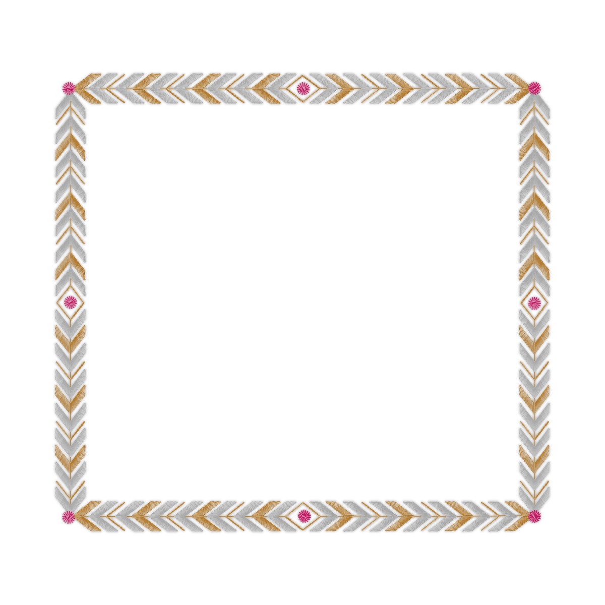 Cbf Border 02 Multi-Size free machine embroidery design — 8.43×7.82 in — 20,041 stitches — 3 colors — DST, HUS, JEF, PES, XXX