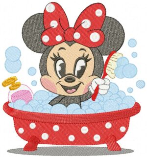 Collection Minnie Free Machine Embroidery Design